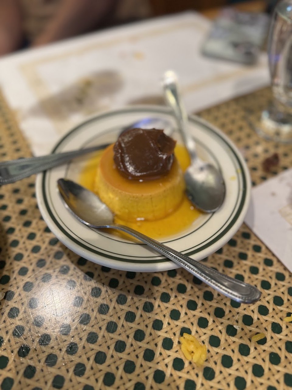 Flan Con Dulce de Leche